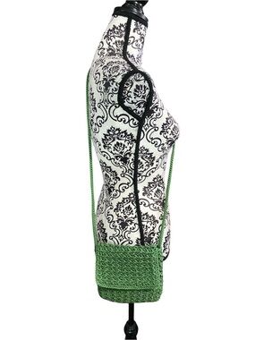 The Sak Green Crochet Women’s Crossbody Bag